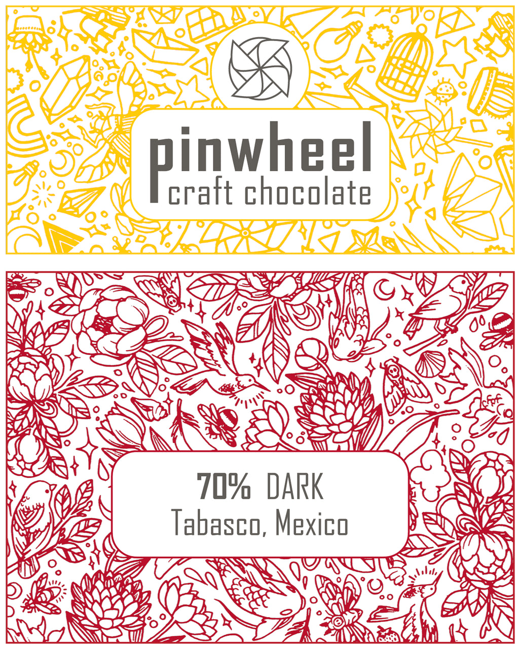 70% Dark Bean-to-Bar Chocolate -  Tabasco, Mexico