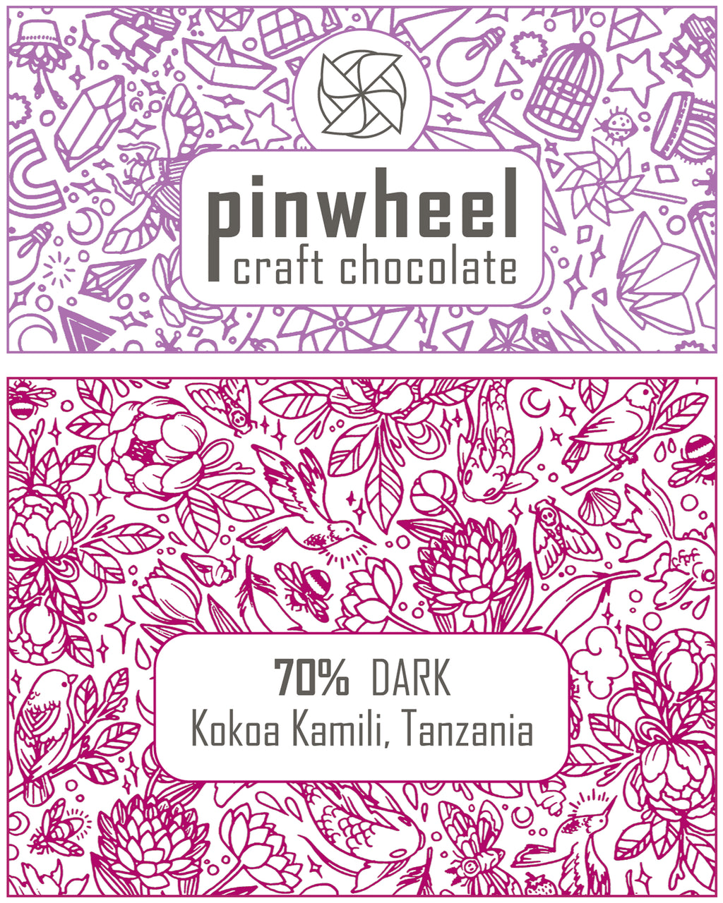 70% Dark Bean-to-Bar Chocolate - Kokoa Kamila,  Tanzania
