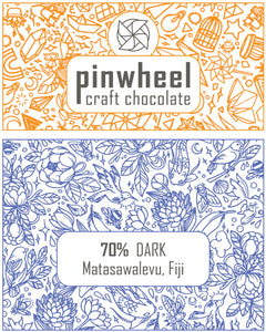 70% Dark Bean-to-Bar Chocolate -  Matasawalevu, Fiji